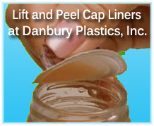 lift and peel cap liners